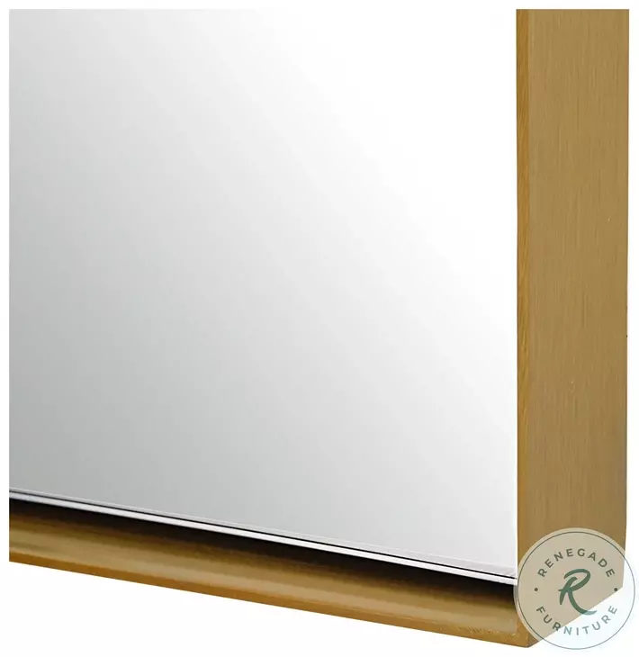 Tuscany Antique Brass Mirror