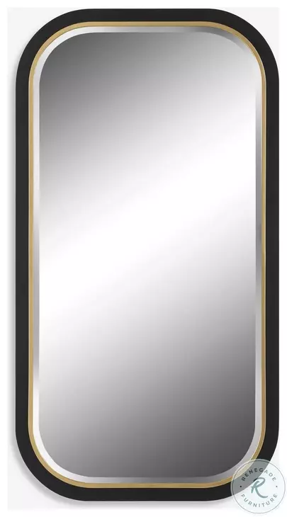 Kimberlin Satin Black Mirror