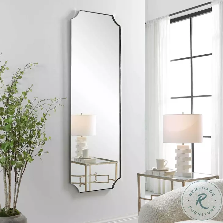 Hendrix Nickel Tall Mirror