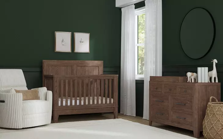 Carlson Harvest Brown Convertible Crib