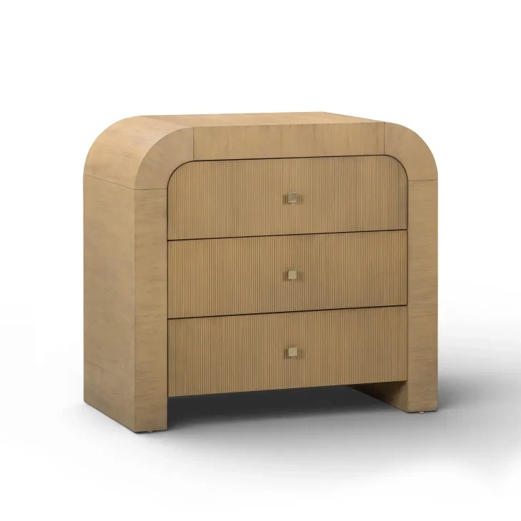 Hump Natural Arched 3 Drawer Chest