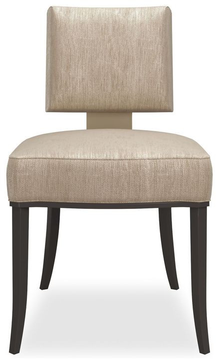 Reserved Seating Oatmeal Upholstered Side Chair