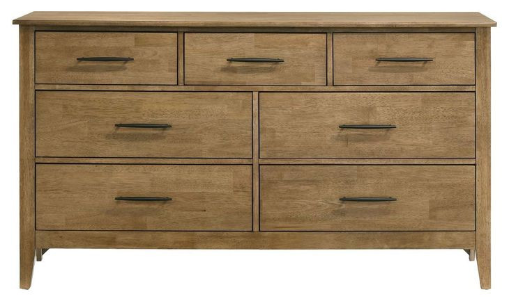 Andover Maple 7 Drawer Dresser