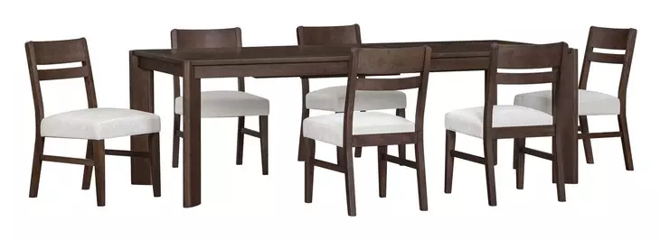 West End Saddle Brown 90" Extendable Rectangular Butterfly Leaf Dining Table