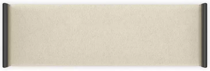 Crete Beige Upholstered Bed Bench