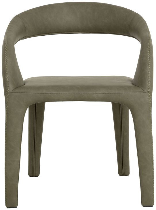 Atika Ivanhoe Pine Upholstered Dining Arm Chair