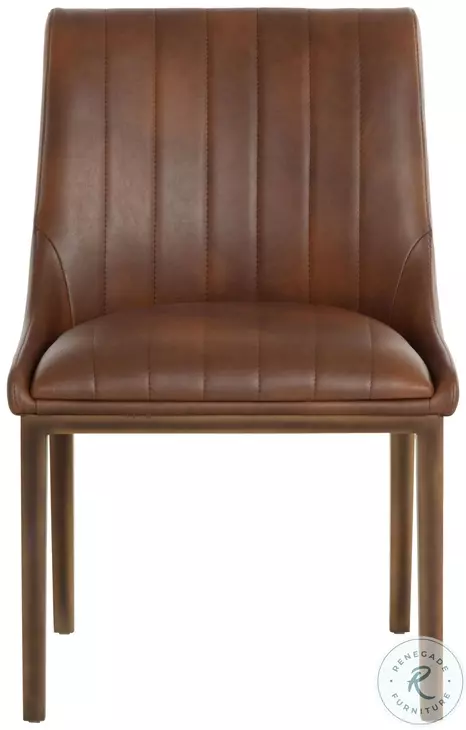 Ellsworth Bravo Cognac Dining Chair Set Of 2
