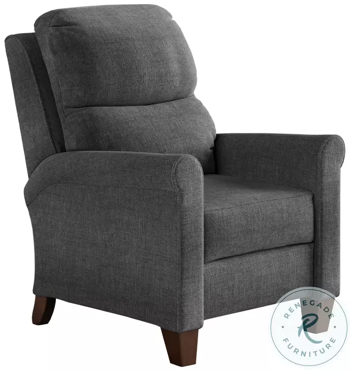 Pep Talk Bahari Smoke Power Headrest Hi-Leg Recliner