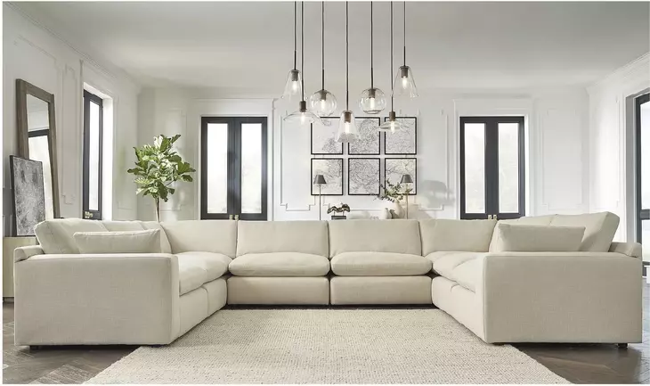 Elyza Linen 10 Piece Sectional