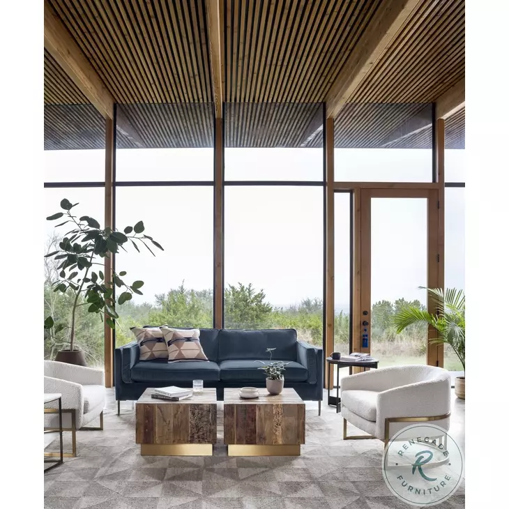 Shannon English Brown Oak Veneer End Table