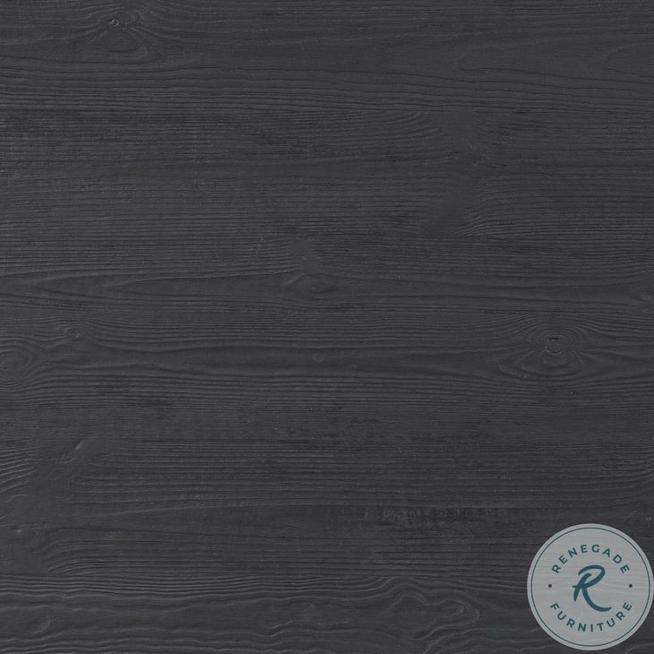 Otto Black Pine 110" Rectangular Dining Table