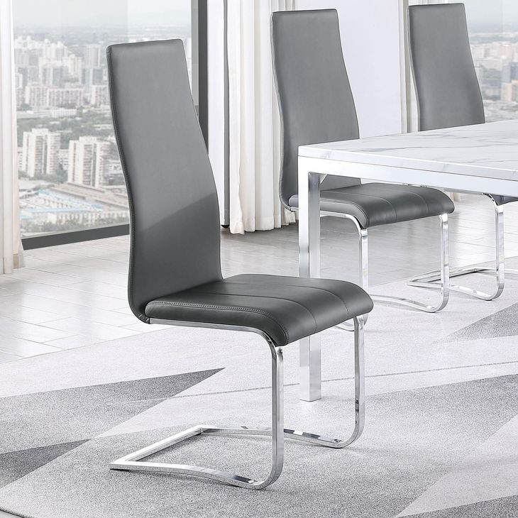 Athena Grey Dining Chair Set Of 4