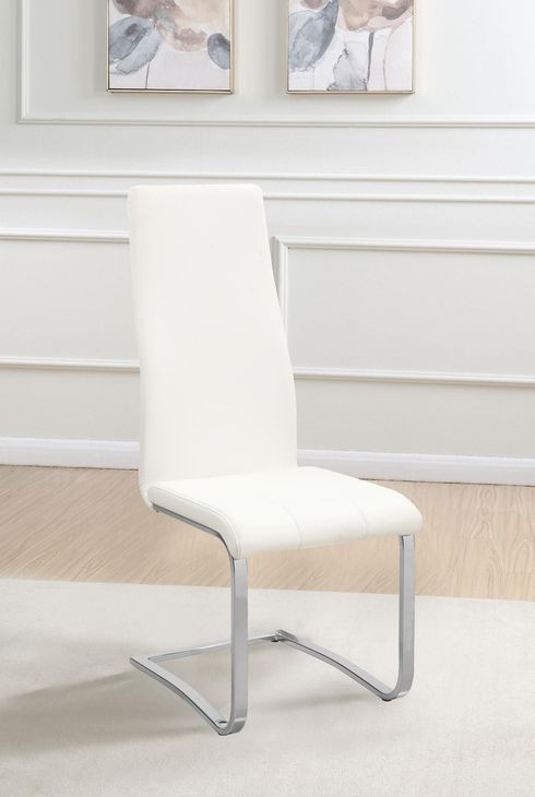 Anges White Dining Chair Set of 4