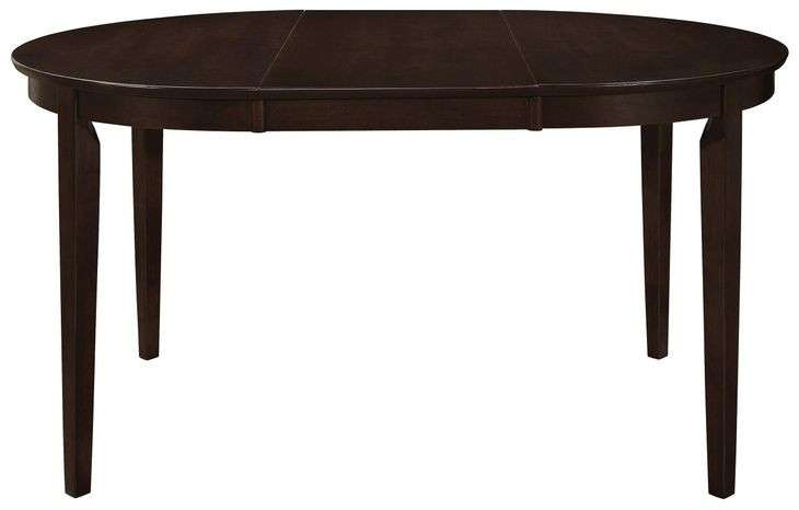 Gabriel Cappuccino Extendable Oval Dining Table
