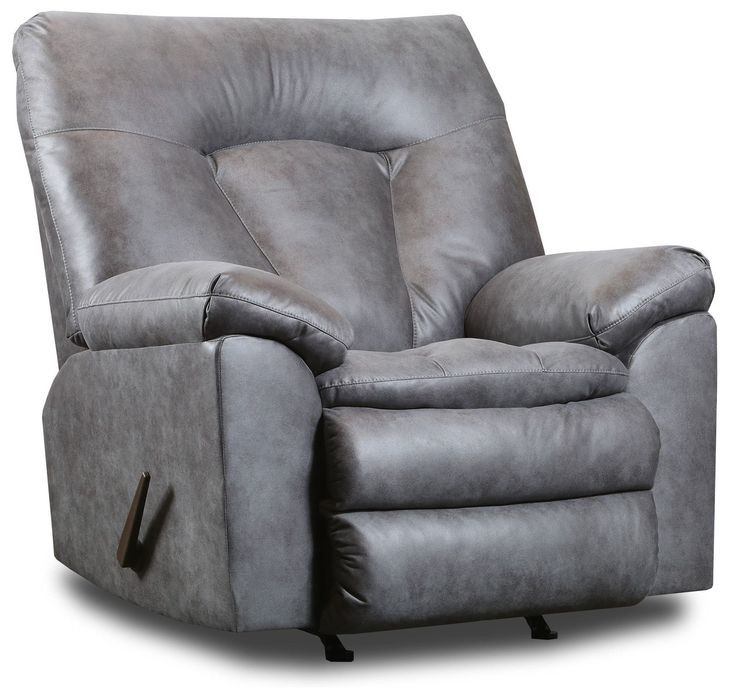 Bennett Gray Rocker Recliner
