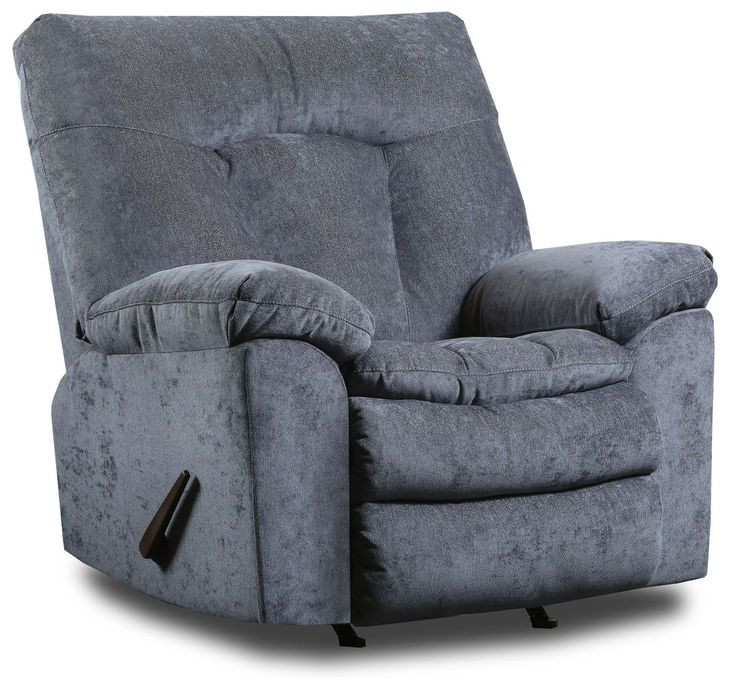 Bennett Dark Gray Rocker Recliner