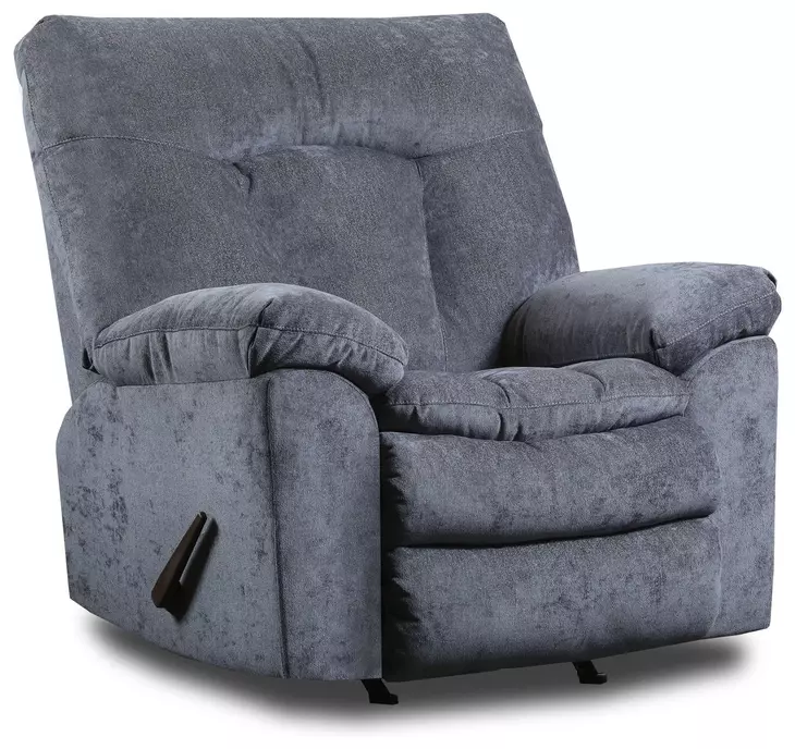 Bennett Gray Rocker Recliner
