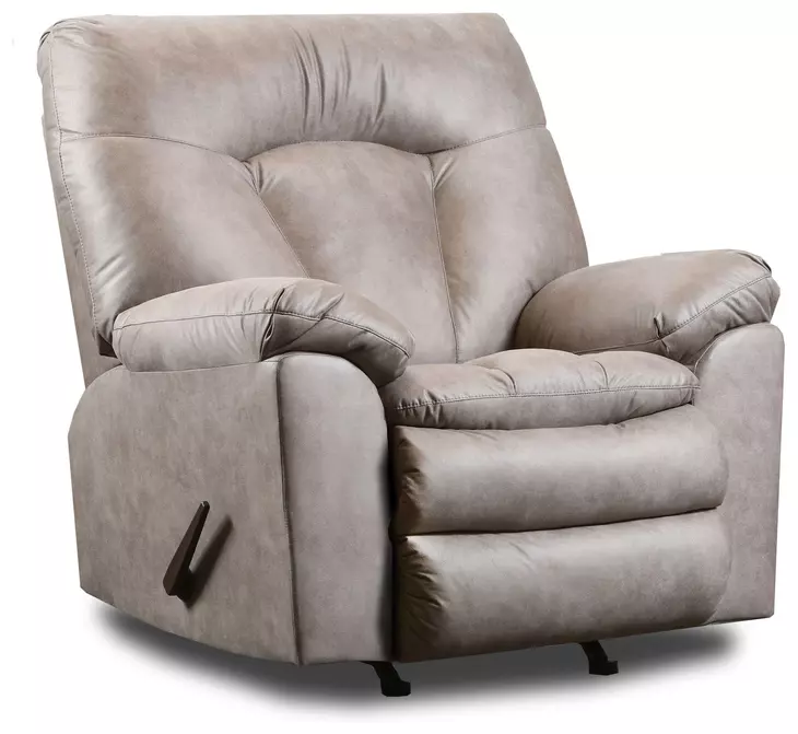 Bennett Tan Rocker Recliner
