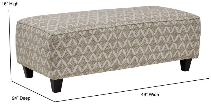 Wowza Sand Bynum Cocktail Ottoman