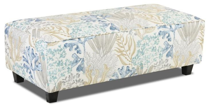 TNT Hemp Layton Aquarius Cocktail Ottoman