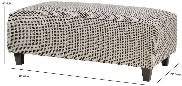 Wowza Dusk Magazine Domino Cocktail Ottoman