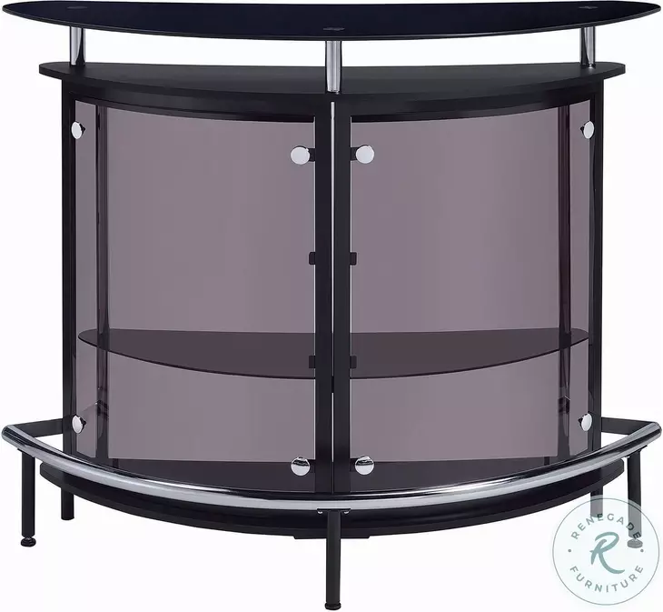 101065 Black Bar Table