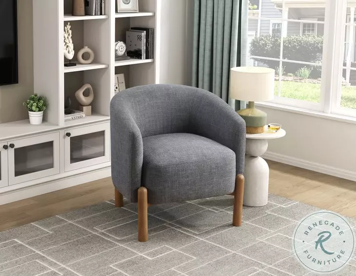 Blaise Gray Accent Chair