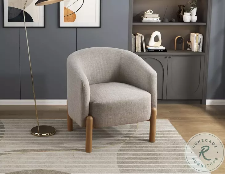 Blaise Taupe Accent Chair