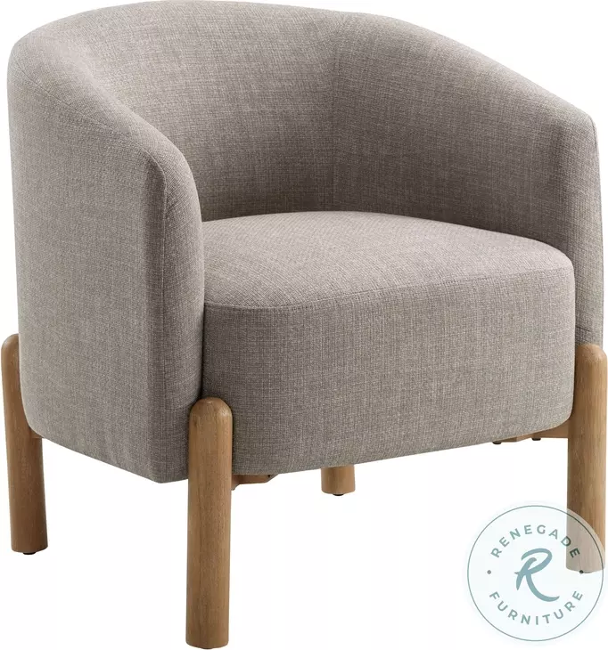 Blaise Taupe Accent Chair