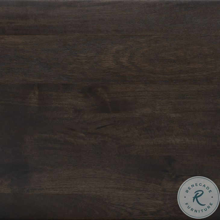 Kelby Carved Vintage Brown Square Bunching Table with Storage