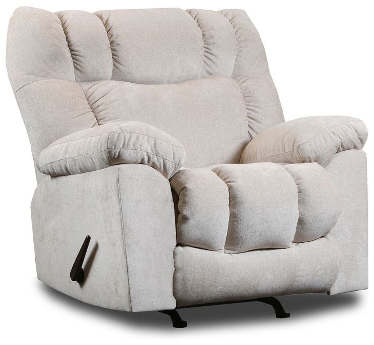 Clayton Off White Rocker Recliner
