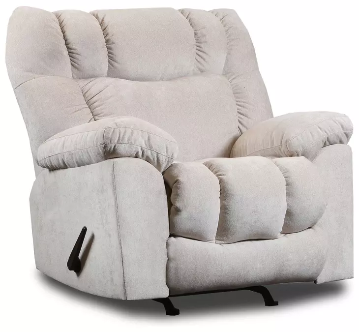 Clayton Off White Rocker Recliner
