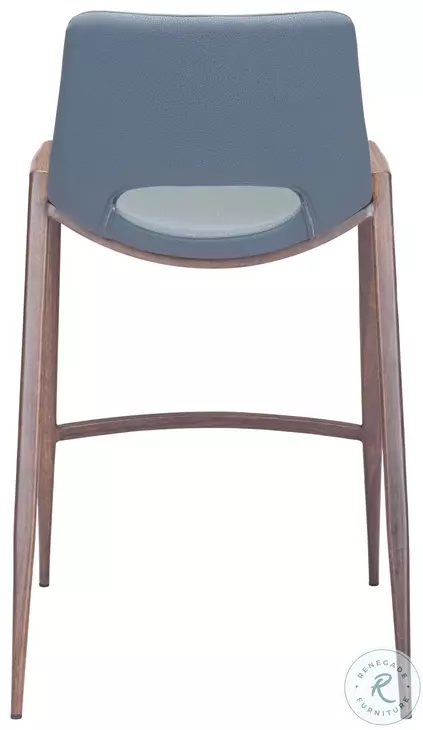 Desi Gray Counter Height Chair Set Of 2