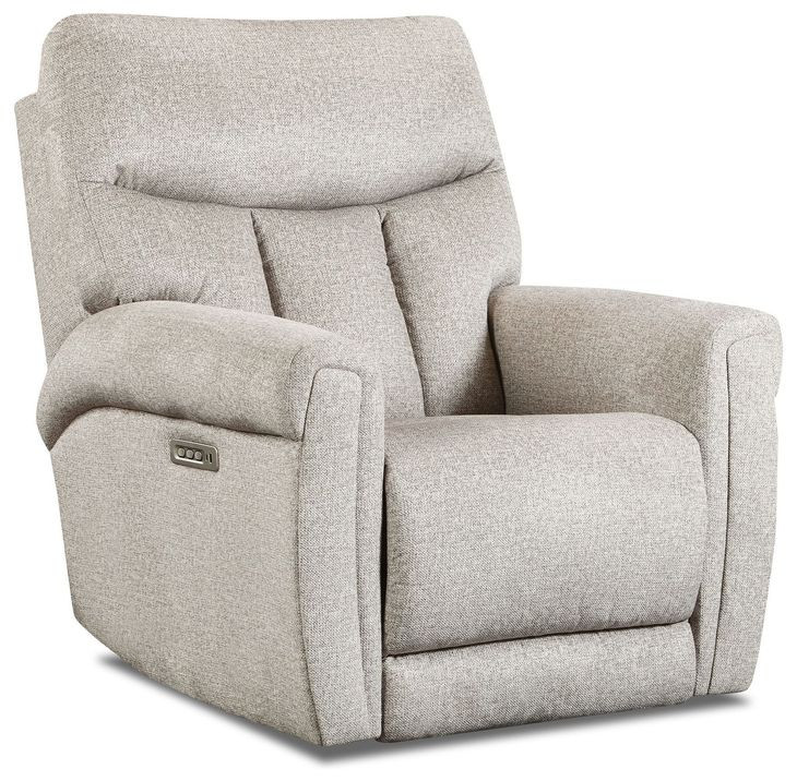Sutton Tweed Zero Gravity Triple Power Recliner with USB Charging