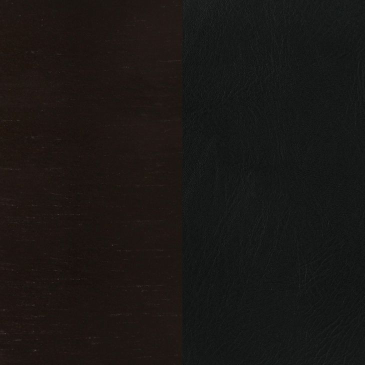 Calecita Cappuccino Upholstered Seat Swivel Bar Stool Set of 2