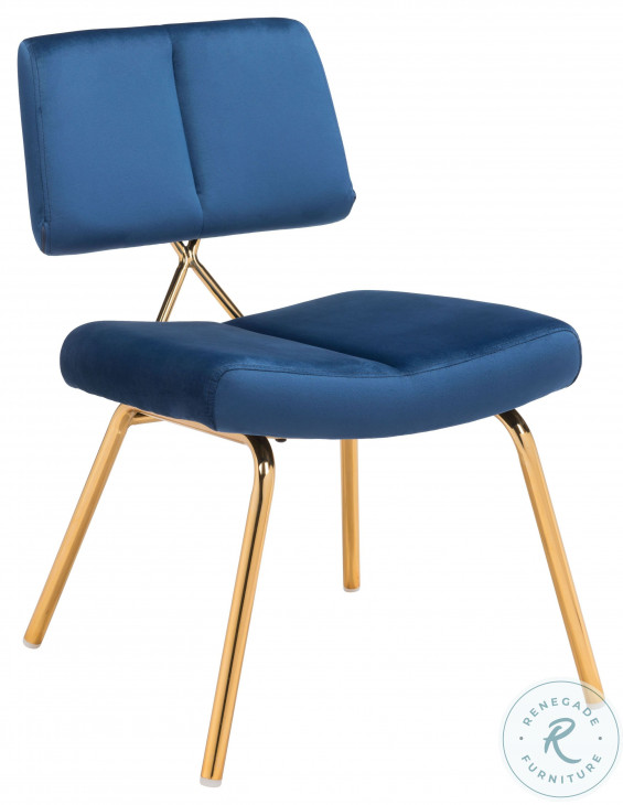 Nicole Blue Dining Chair Set Of 2 | HomeGalleryStores.com | 101965