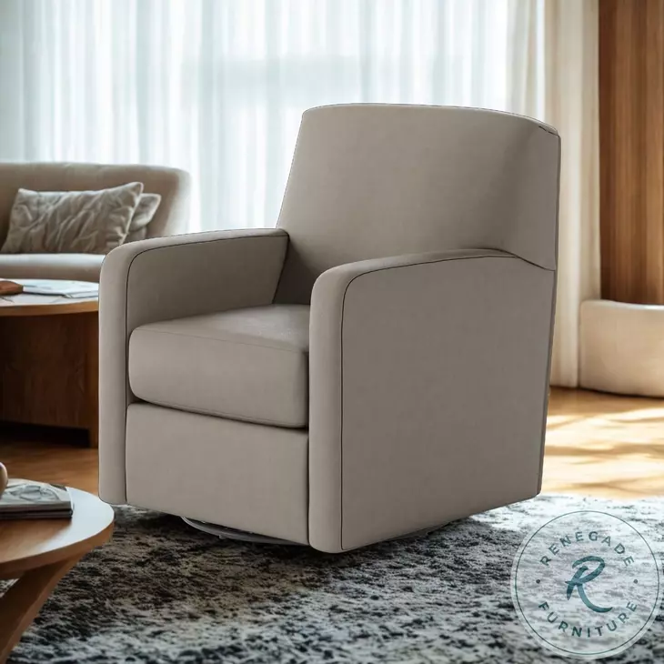 Flash Dance Maximus Eggshell Swivel Glider