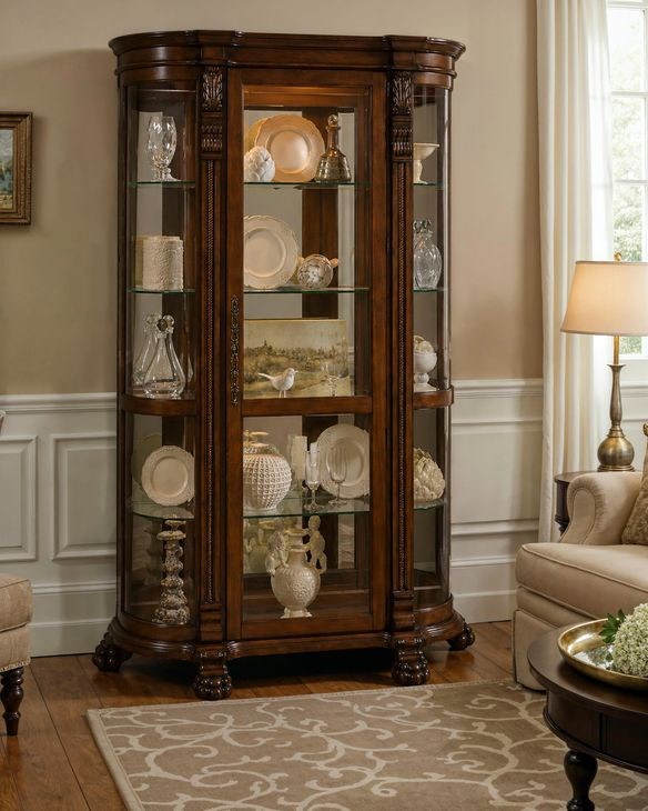 Foxcroft Curio Cabinet from Pulaski (102003) | Coleman Furniture