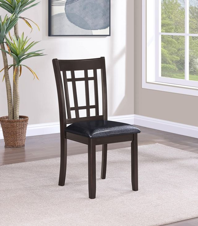 Lavon Black Side Chair Set of 2
