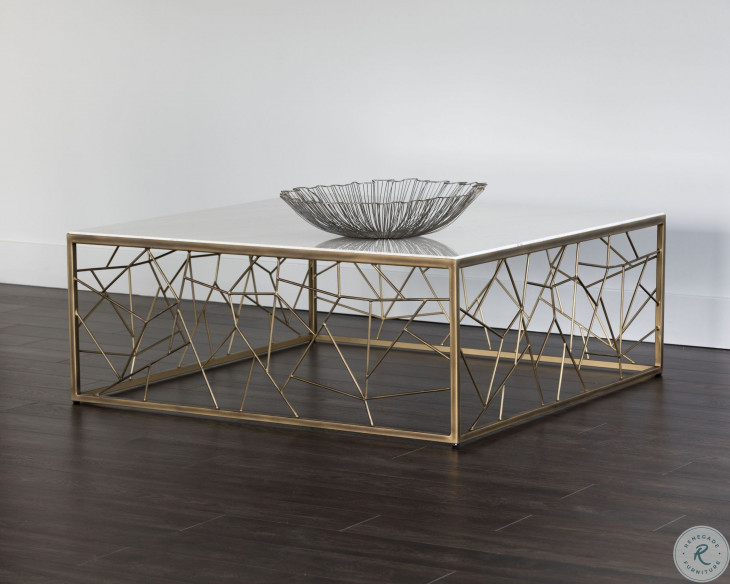 Vero Rustic Bronze Coffee Table