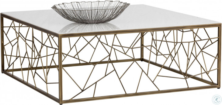 Vero Rustic Bronze Coffee Table