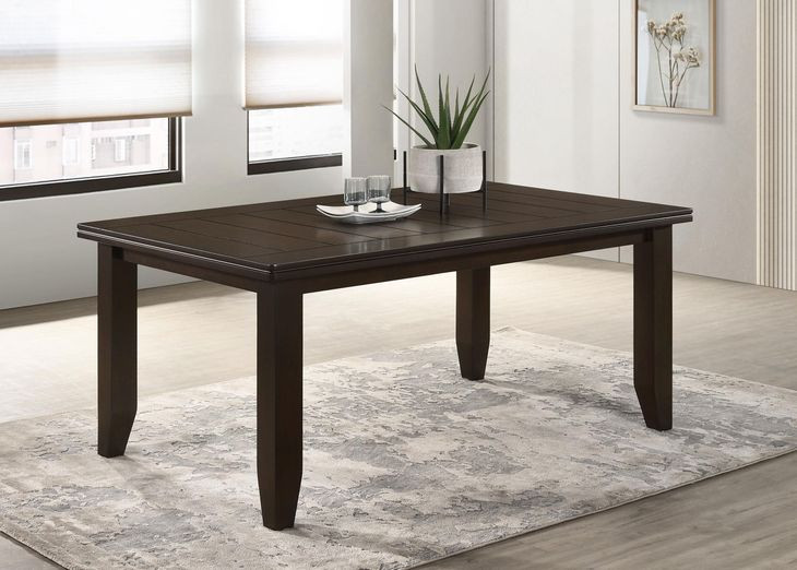 Dalila Cappuccino Rectangular Dining Table