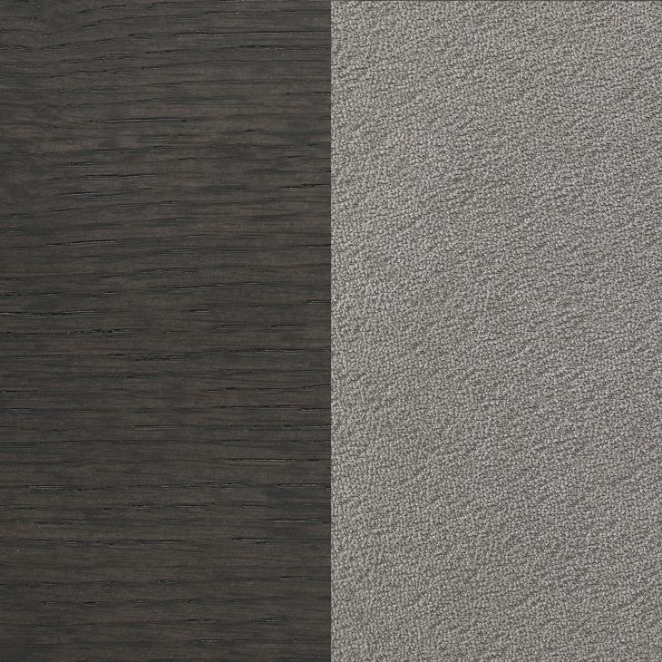 Dalila Dark Grey Padded Cushion Bench