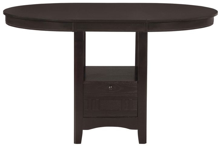Lavon Espresso Extendable Counter Height Dining Table