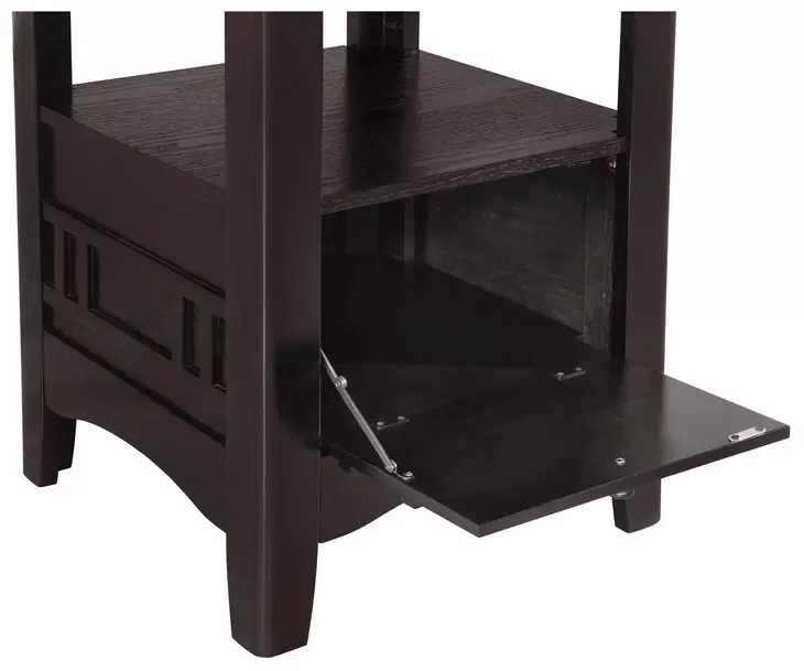 Lavon Espresso Extendable Counter Height Dining Table