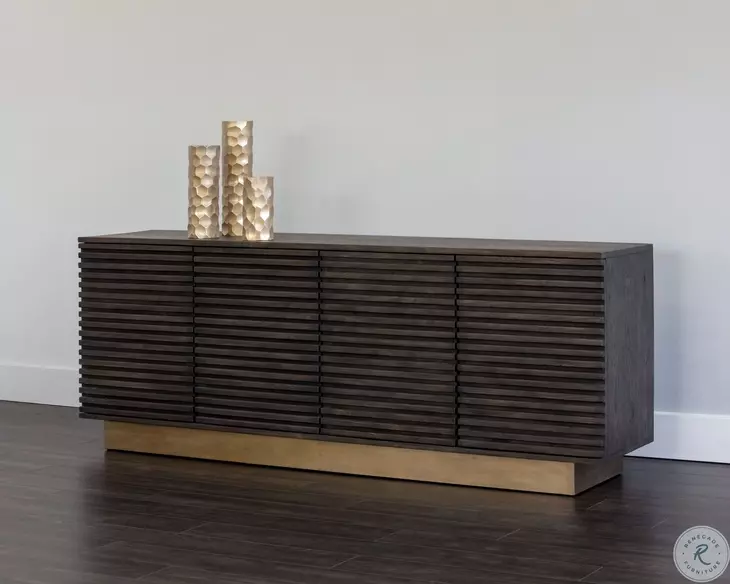Paris Brown Sideboard
