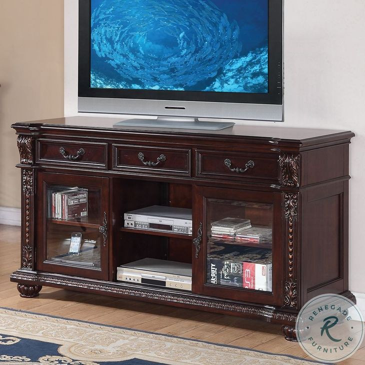 Anondale Cherry Tv Stand