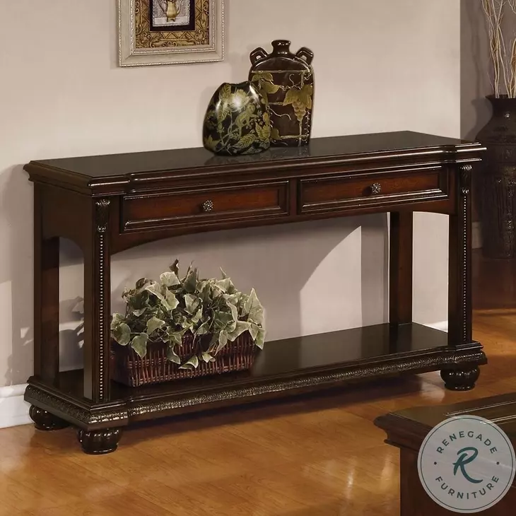 Anondale Cherry Sofa Table