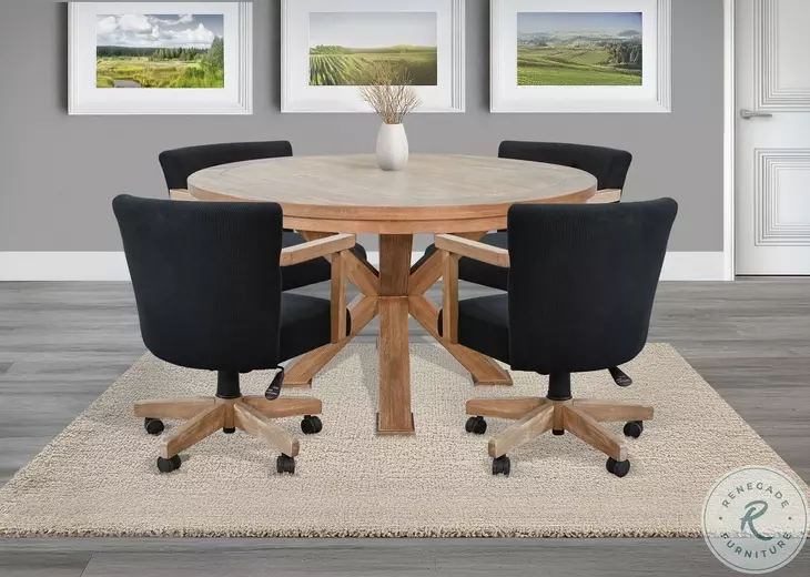 Hearthwood Haven Natural Jack Gaming Table Set