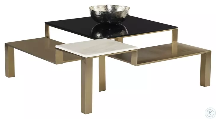 Saber Gold Coffee Table